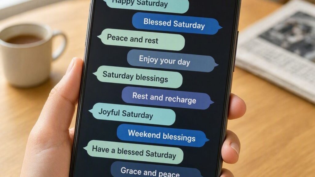 10 Short Saturday Blessings for Text Messages