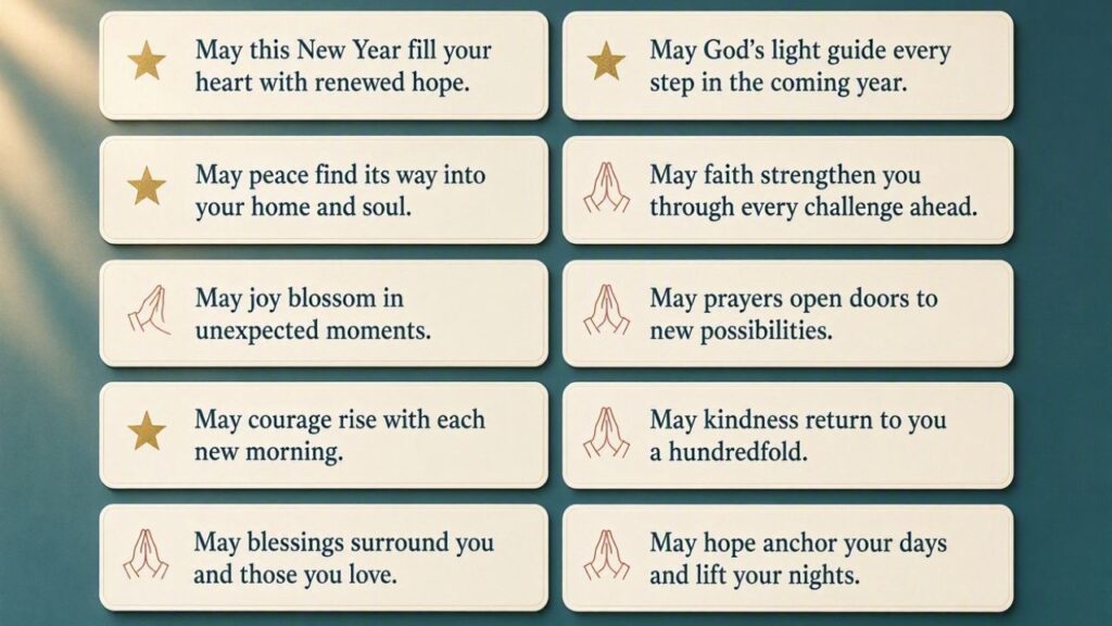 10 Uplifting New Year Prayer Messages for Hope