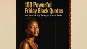 100 Powerful Friday Black Quotes to Celebrate Joy, Strength & Black Pride