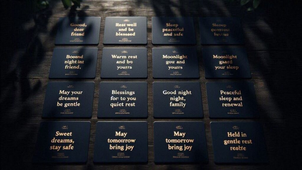 12 Good Night Blessings for Friends and Family on Social Media
