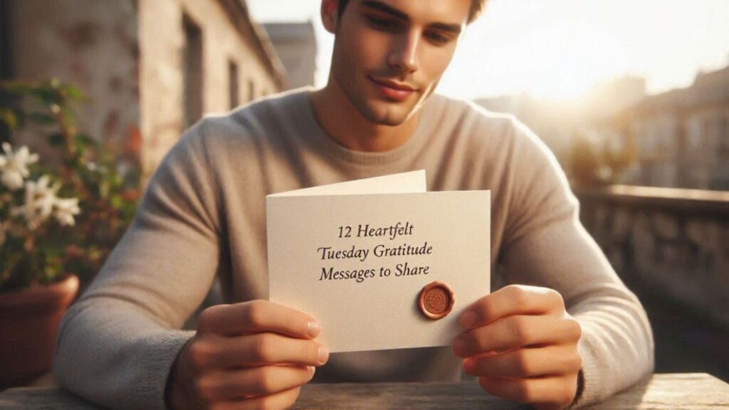 12 Heartfelt Tuesday Gratitude Messages to Share