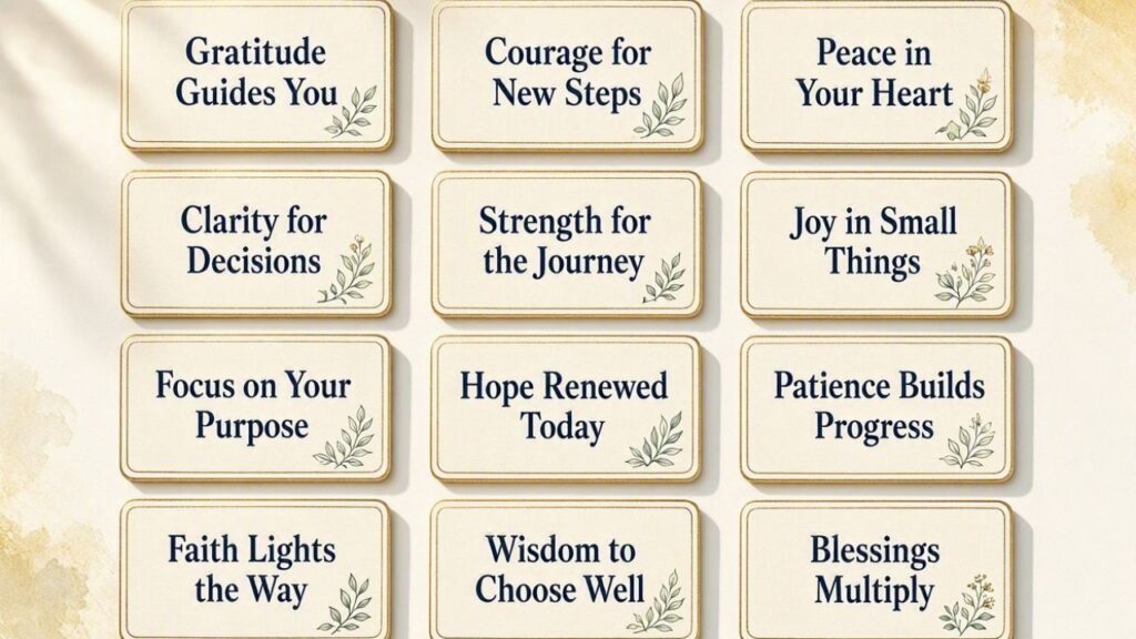 12 Inspirational Thursday Blessings for Motivation