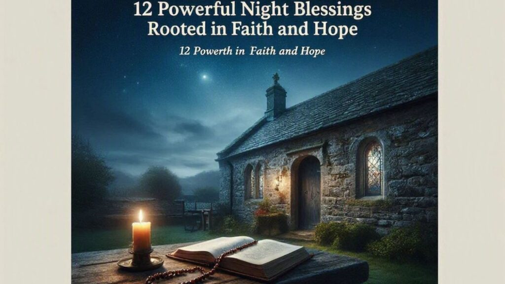 12 Powerful Night Blessings Rooted in Faith and Hope
