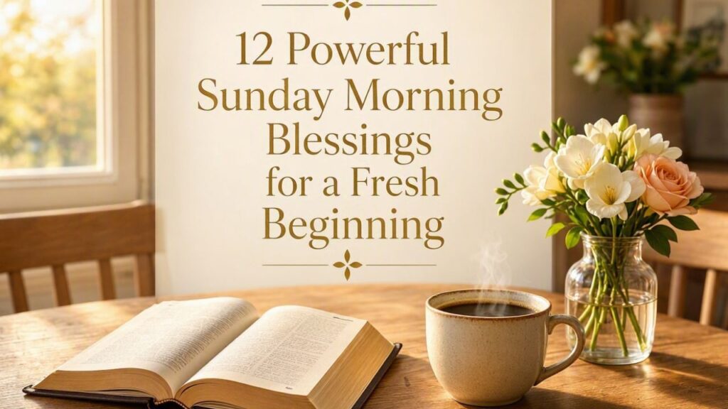 12 Powerful Sunday Morning Blessings for a Fresh Beginning

