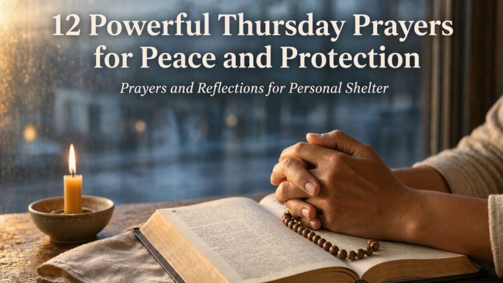 12 Powerful Thursday Prayers for Peace and Protection