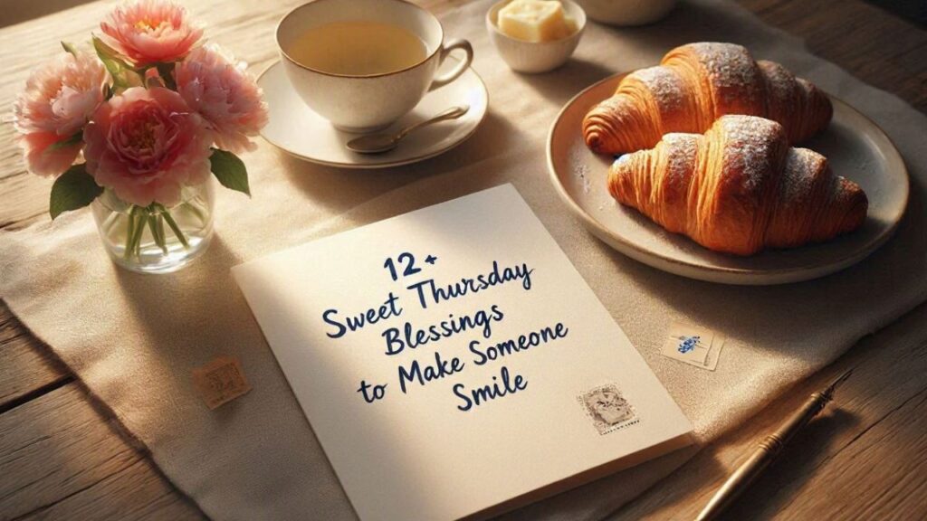 12+ Sweet Thursday Blessings to Make Someone Smile
