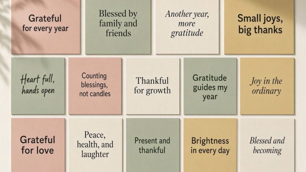 15 Grateful Birthday Quotes for Myself to Count My Blessings
