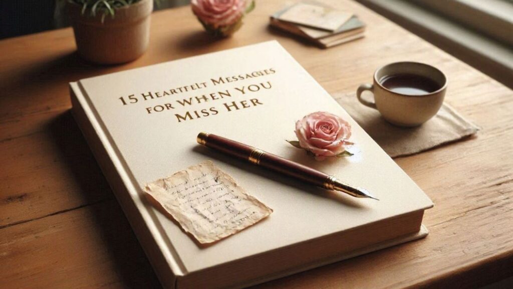 15 Heartfelt Messages for When You Miss Her
