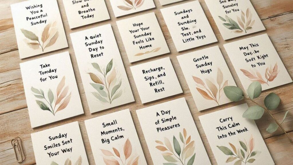 15 Sunday Greetings for Friends That Feel Genuine
