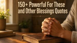 150+ Powerful For These and Other Blessings Quotes