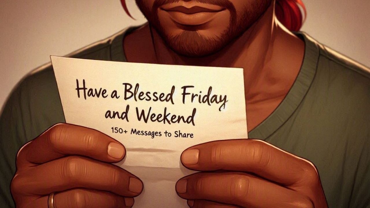 150+ Powerful Have a Blessed Friday and Weekend Messages to Share