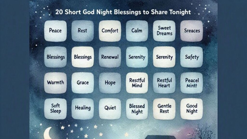 20 Short Good Night Blessings to Share Tonight