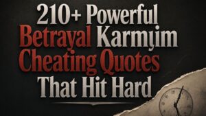 210+ Powerful Betrayal Karma Cheating Quotes That Hit Hard