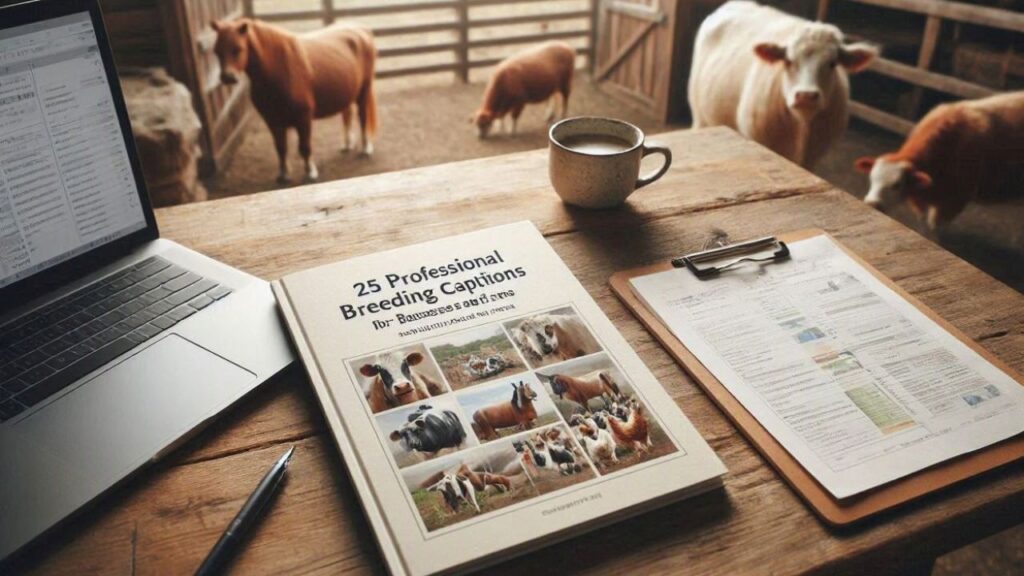 25 Professional Breeding Captions for Businesses and Farms
