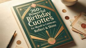 260+ Powerful Birthday Quotes for Myself to Celebrate, Reflect & Shine