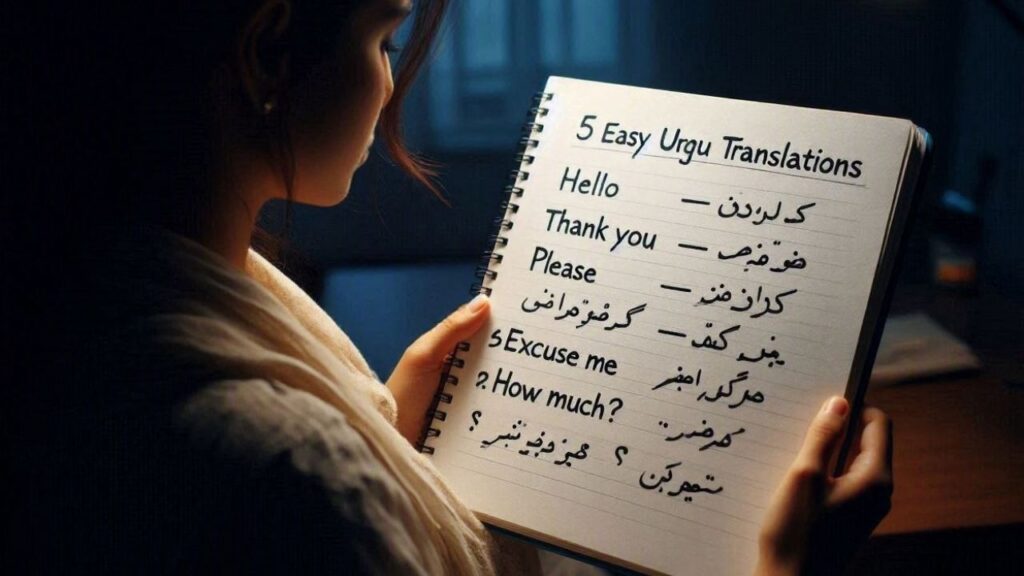 5 Easy Urdu Translations You Can Use
