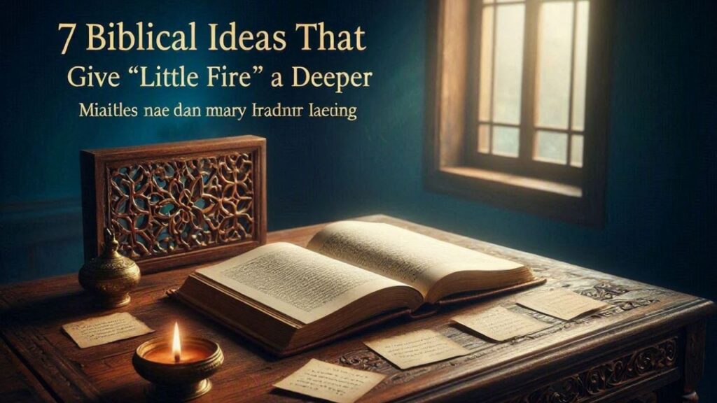 7 Biblical Ideas That Give “Little Fire” a Deeper Meaning

