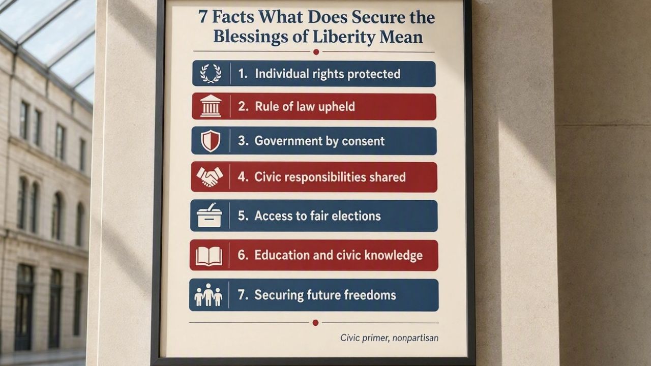 7 Facts What Does Secure the Blessings of Liberty Mean