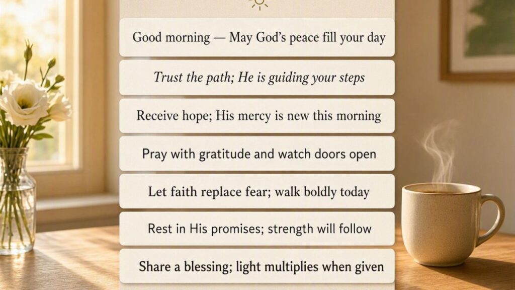7 Spiritual Thursday Morning Messages Filled With Hope