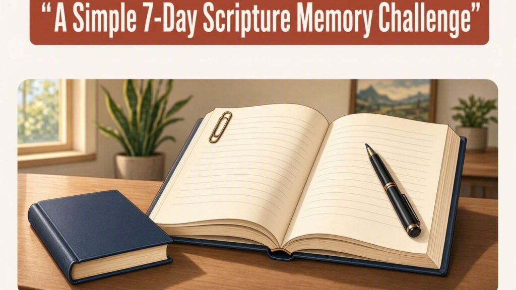A Simple 7-Day Scripture Memory Challenge