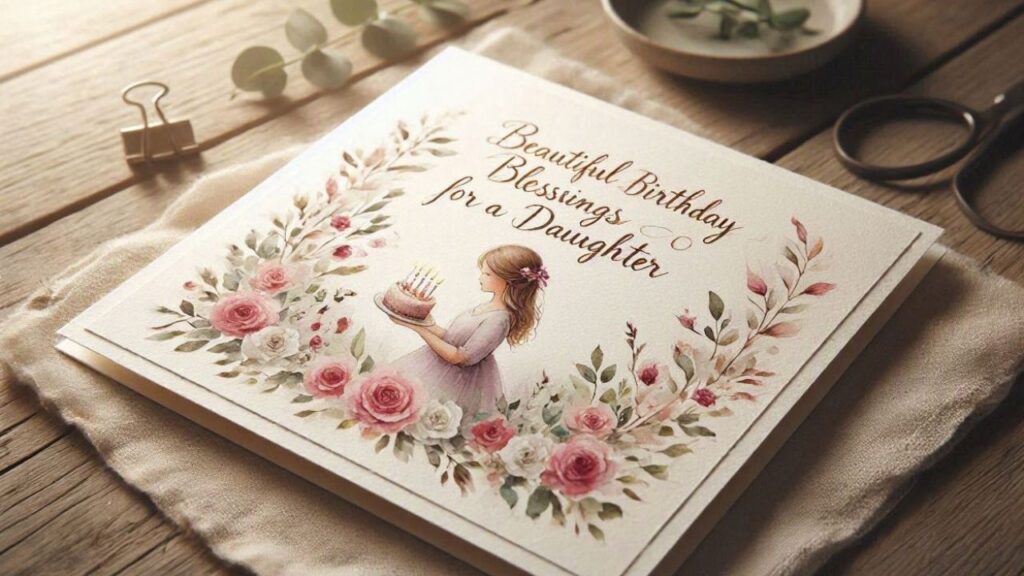 Beautiful Birthday Blessings for a Daughter
