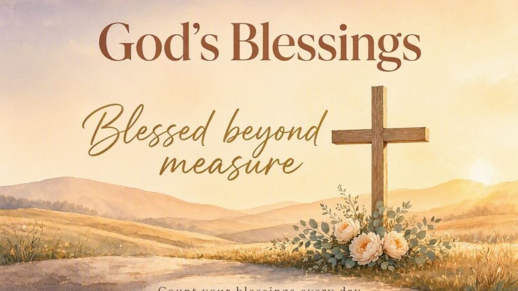 Beautiful Quotes About God's Blessings
