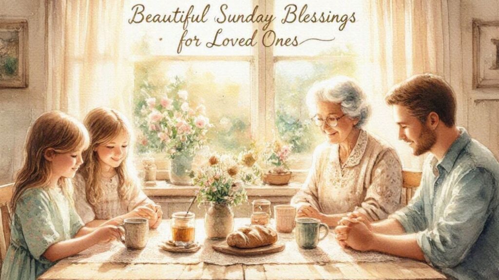  Beautiful Sunday Blessings for Loved Ones