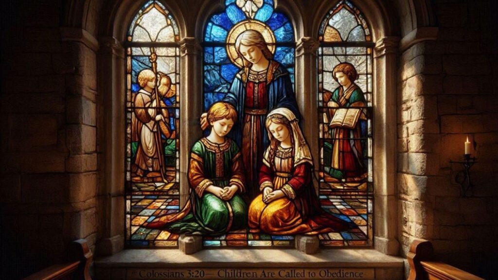  Colossians 3:20 — Children Are Called to Obedience