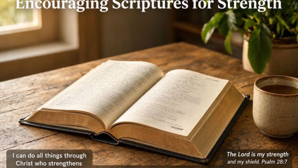Encouraging Scriptures for Strength