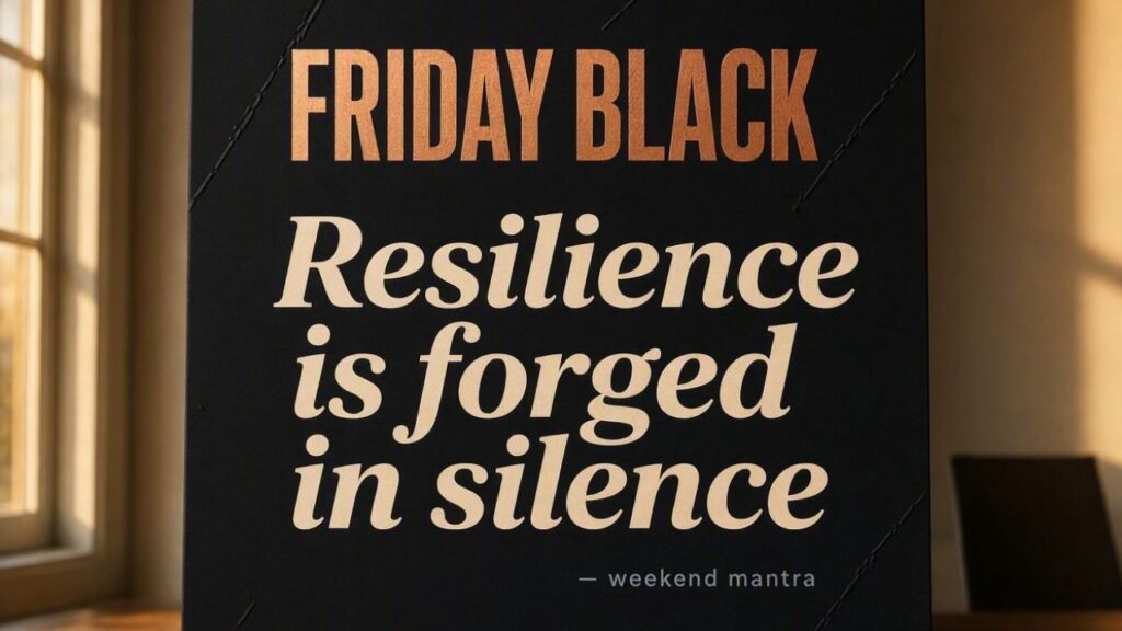Friday Black Quotes About Strength and Resilience