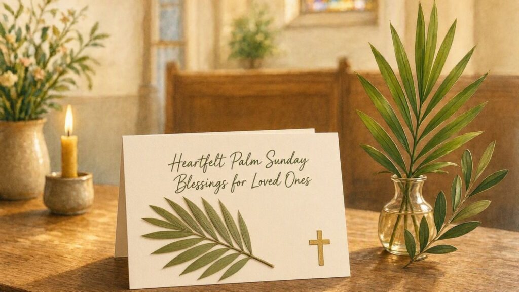Heartfelt Palm Sunday Blessings for Loved Ones
