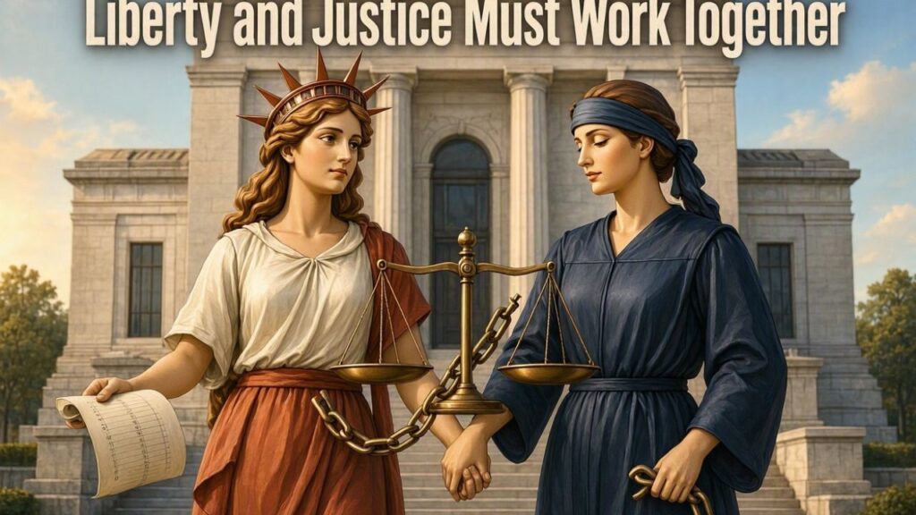 Liberty and Justice Must Work Together