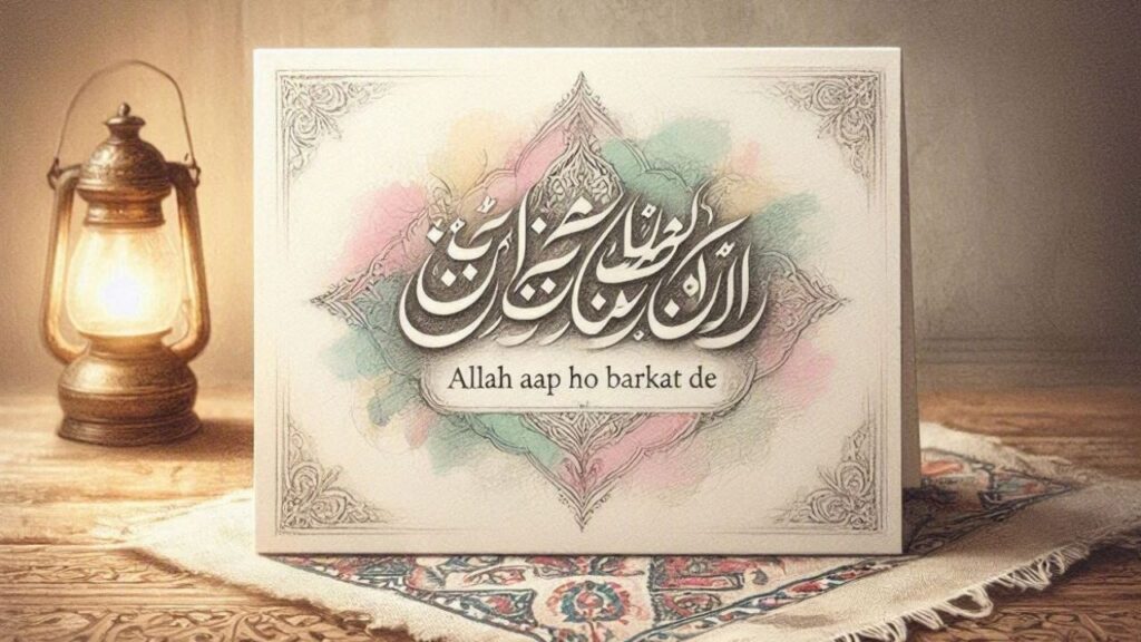 May Allah Bless You Meaning in Urdu and Roman Urdu
