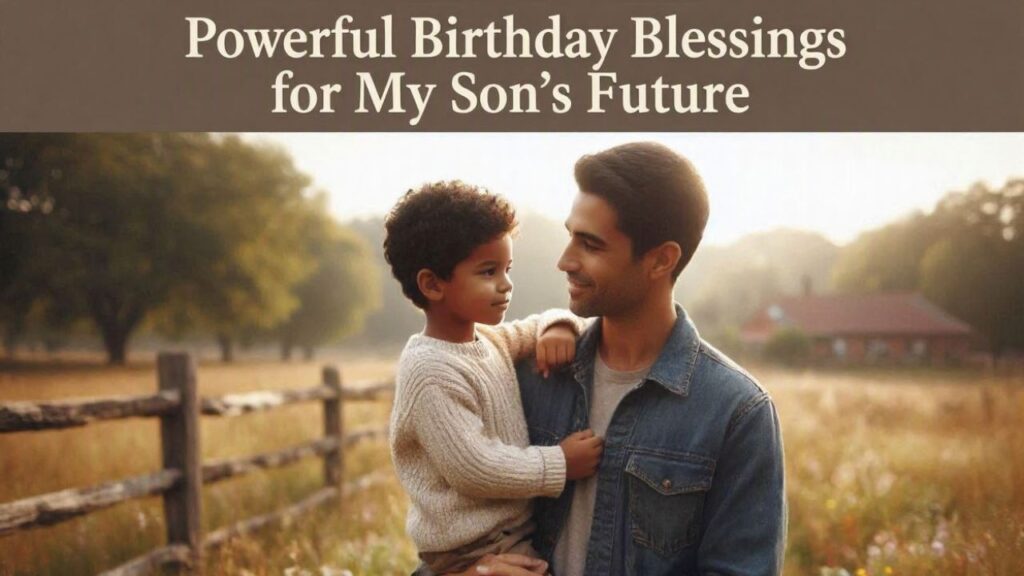 Powerful Birthday Blessings for My Son’s Future
