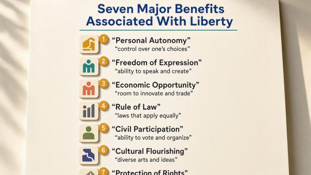 Seven Major Benefits Associated With Liberty