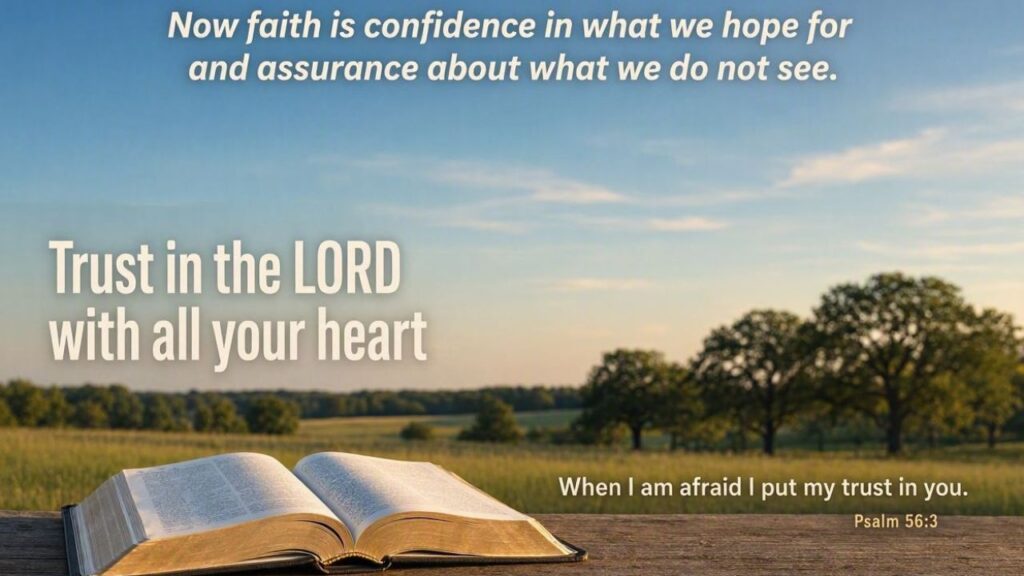 Short Bible Verses About Faith and Trust