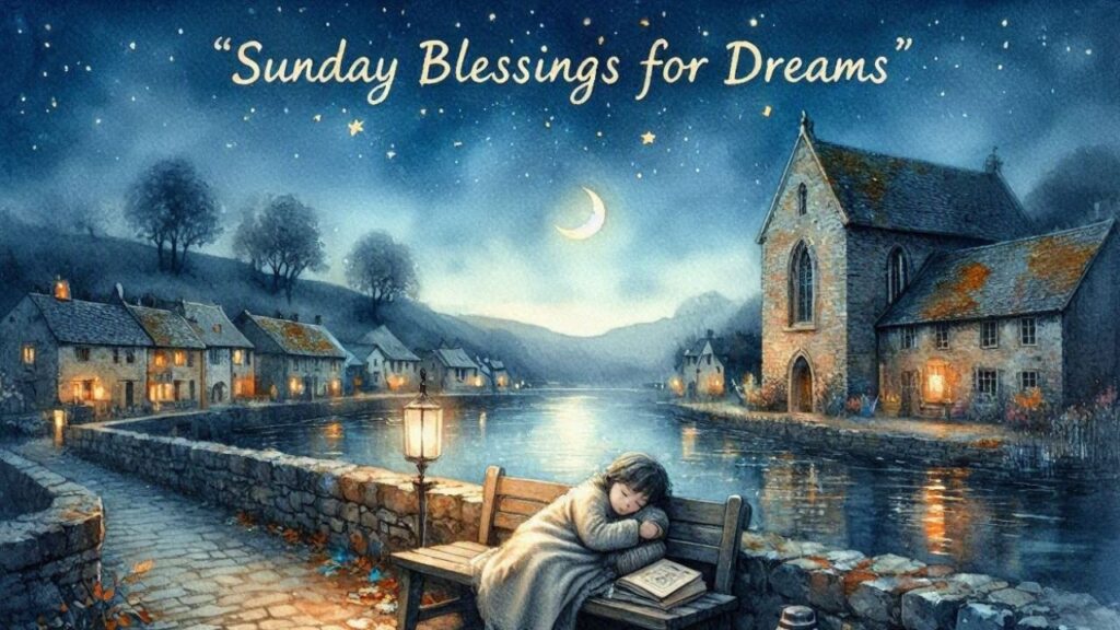 Sunday Blessings for Dreams