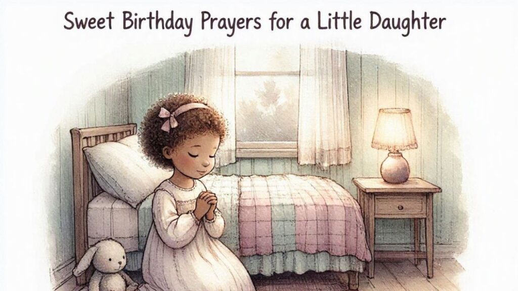 Sweet Birthday Prayers for a Little Daughter