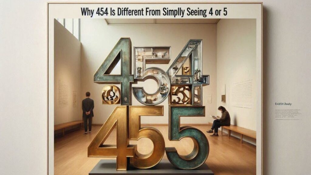 Why 454 Is Different From Simply Seeing 4 or 5
