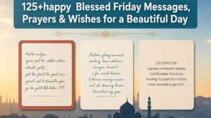 125+happy Blessed Friday Messages, Prayers & Wishes for a Beautiful Day