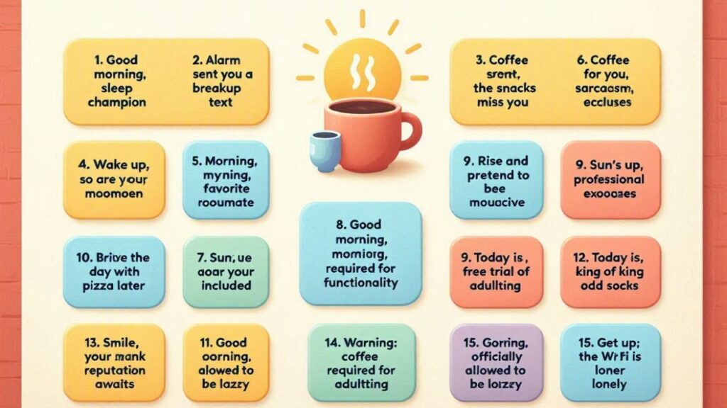 15 Funny Good Morning Brothers Messages to Make Them Laugh
