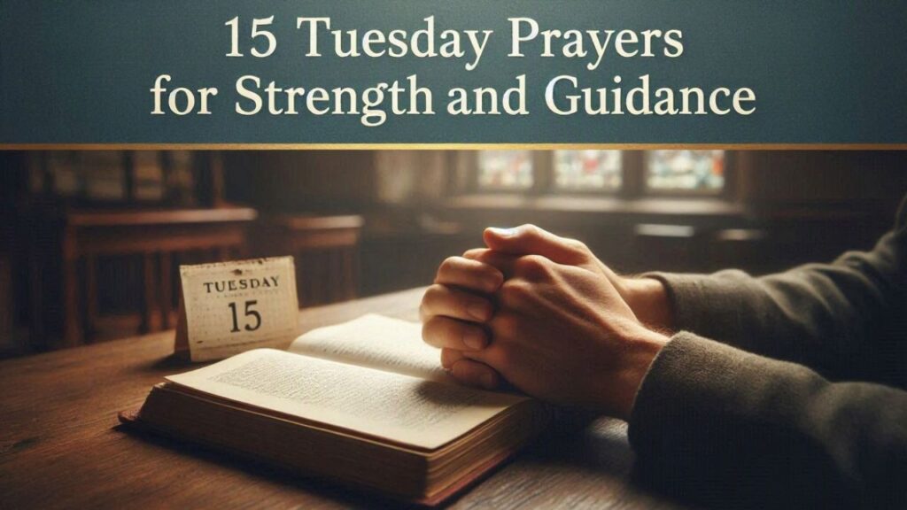 15 Tuesday Prayers for Strength and Guidance
