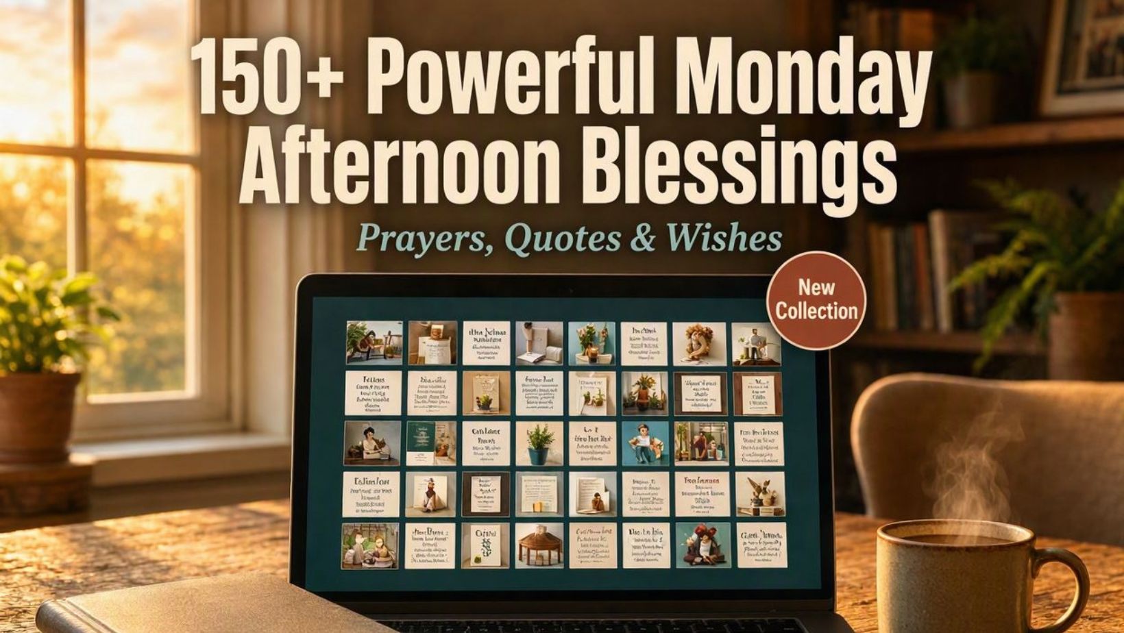 150+ Powerful Monday Afternoon Blessings Images, Prayers, Quotes & Wishes