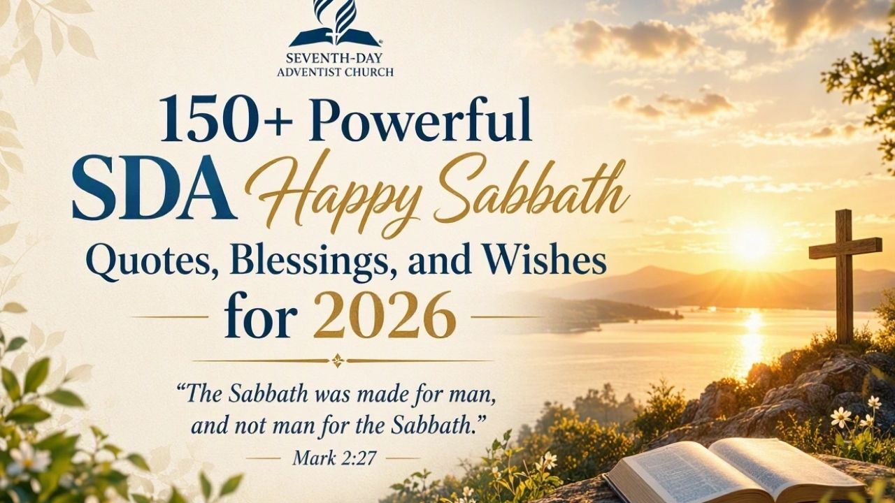 150+ powerful SDA Happy Sabbath Quotes, Blessings, and Wishes for 2026