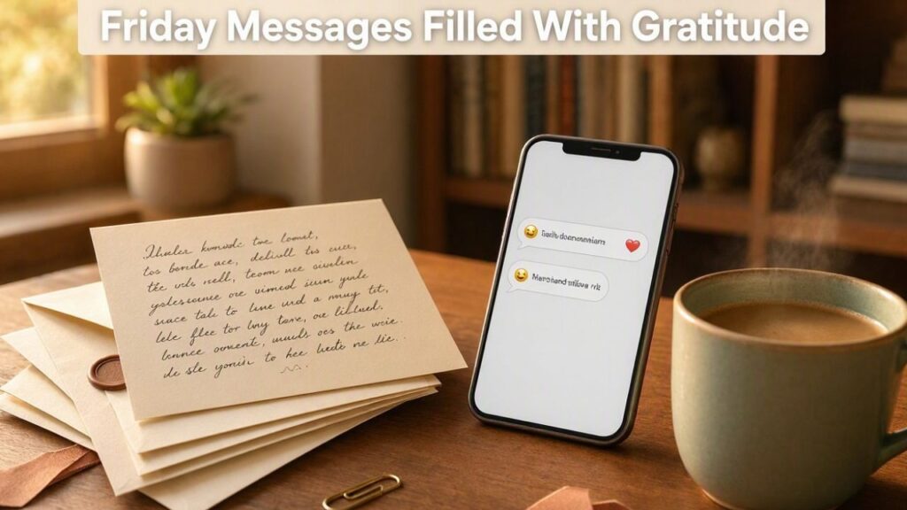 Friday Messages Filled With Gratitude
