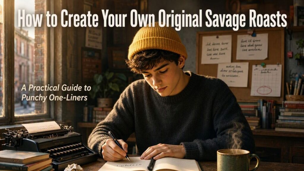 How to Create Your Own Original Savage Roasts
