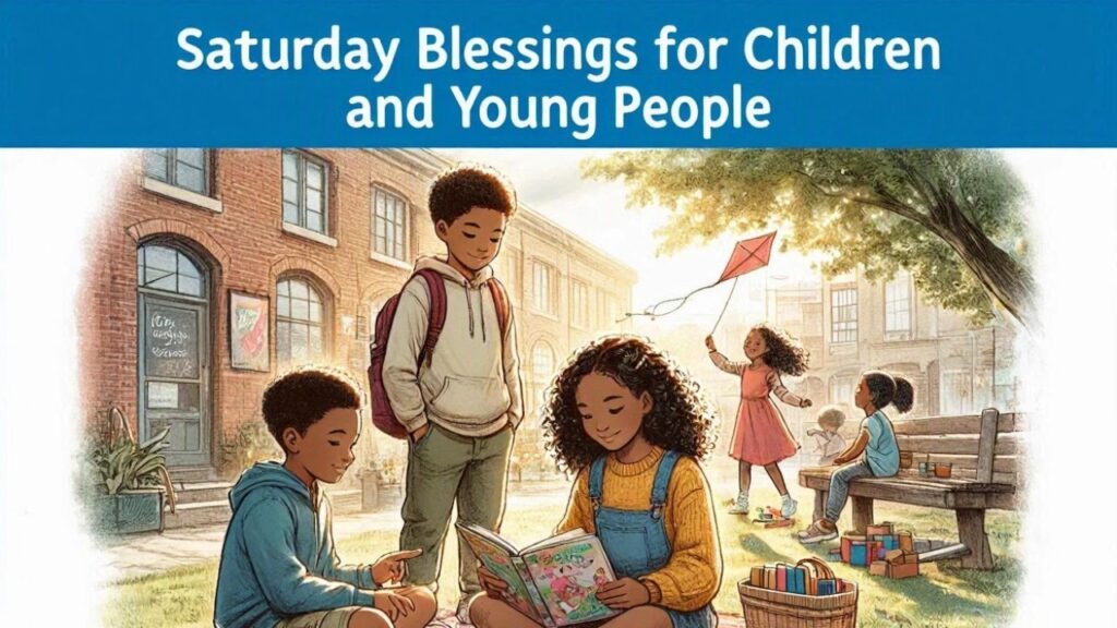 Saturday Blessings for Children and Young People
